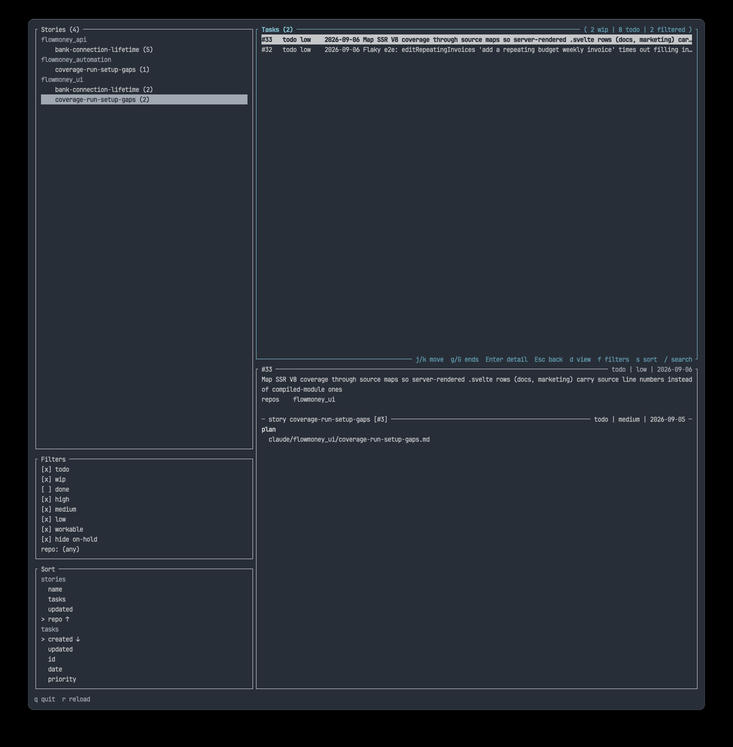 Task Tracker TUI